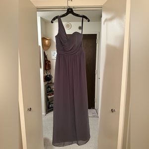 Grey Bridesmaid Dress